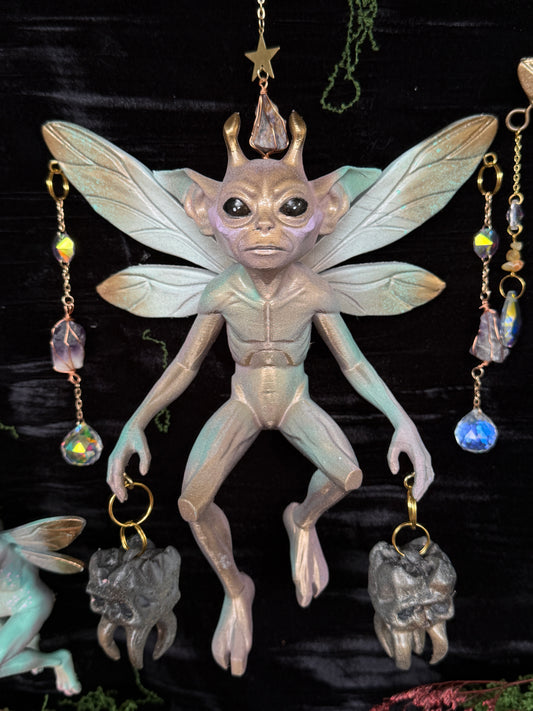 WILLOW - Amethyst Moon Tooth Fairy Creature