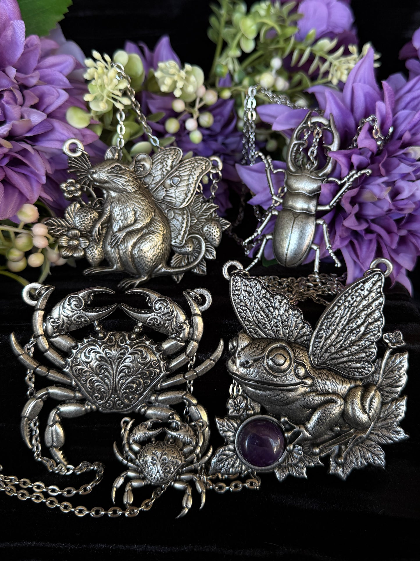 CLAWS OUT - Mother of Hades Decapod Necklace