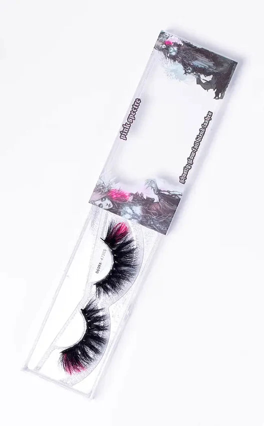 PINK SPECTRE foil flare false lashes