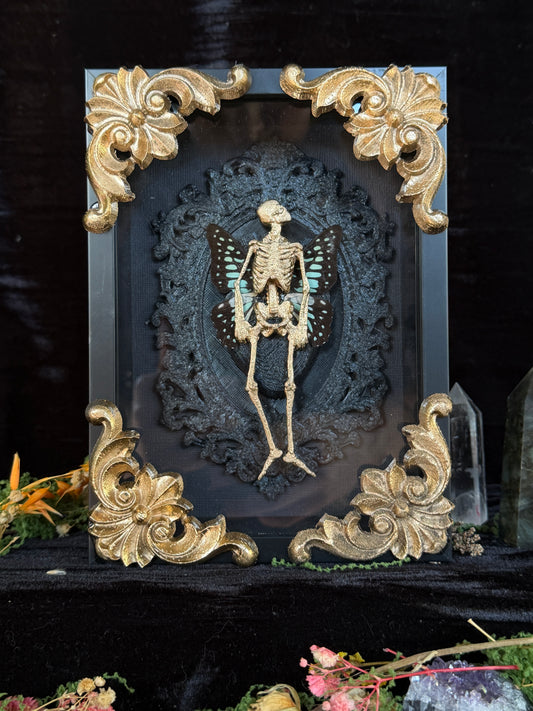 GOLDEN CHILD FAIRY - Mother of Hades Dead Fairy Frame