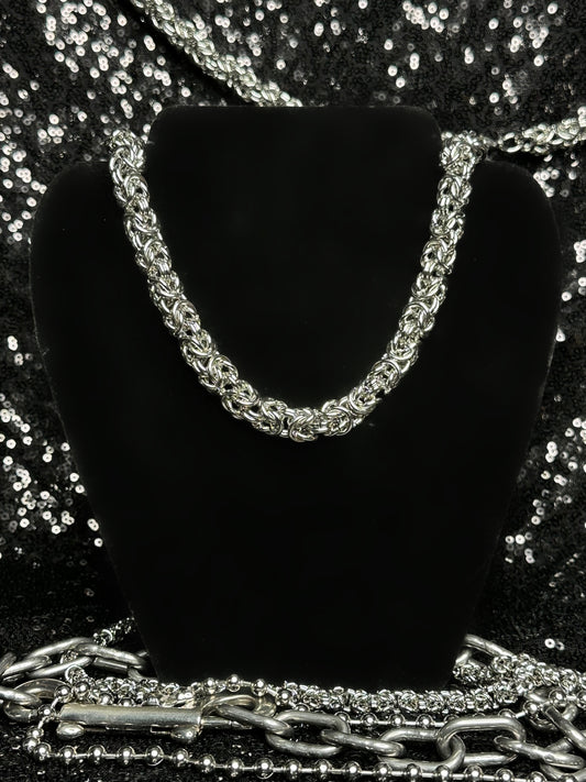 LARGE COIL -  Mother of Hades Chainmail Necklace