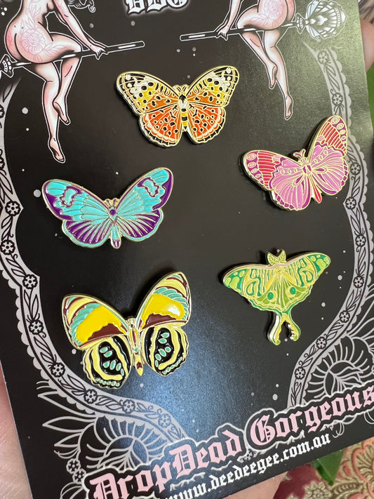 Entomology - Enamel Pin Set