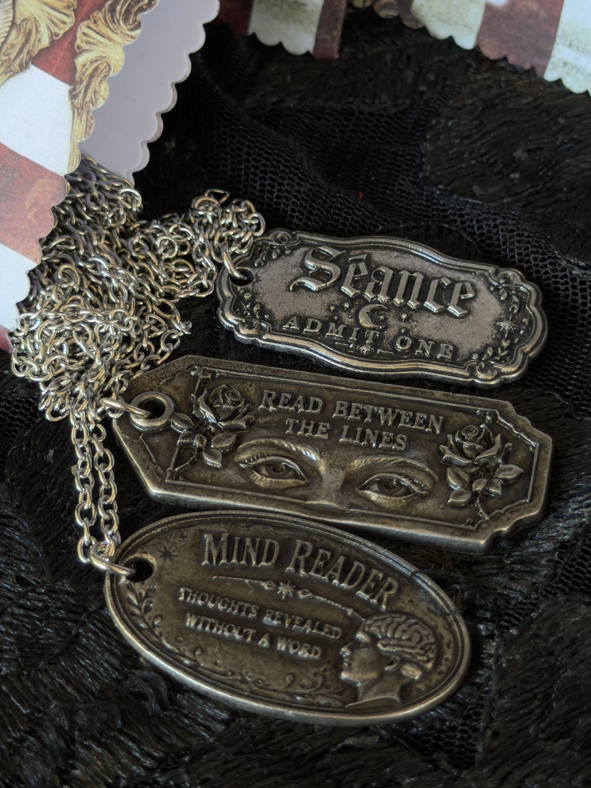 NOTHING IS SACRED - Mother of Hades Tag Necklace