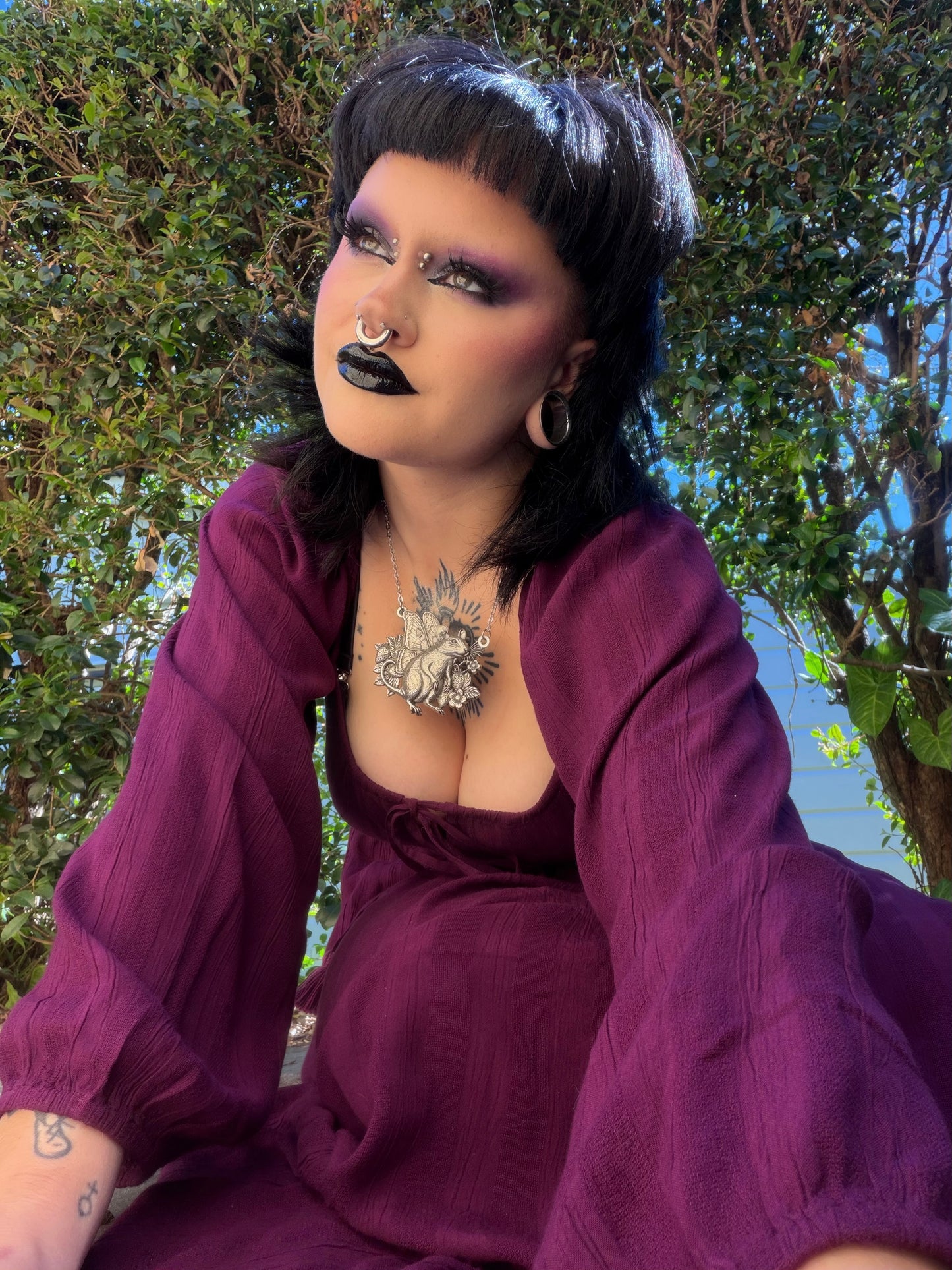 ATLAS RATTACUS - Fairy Rat Mother of Hades Necklace