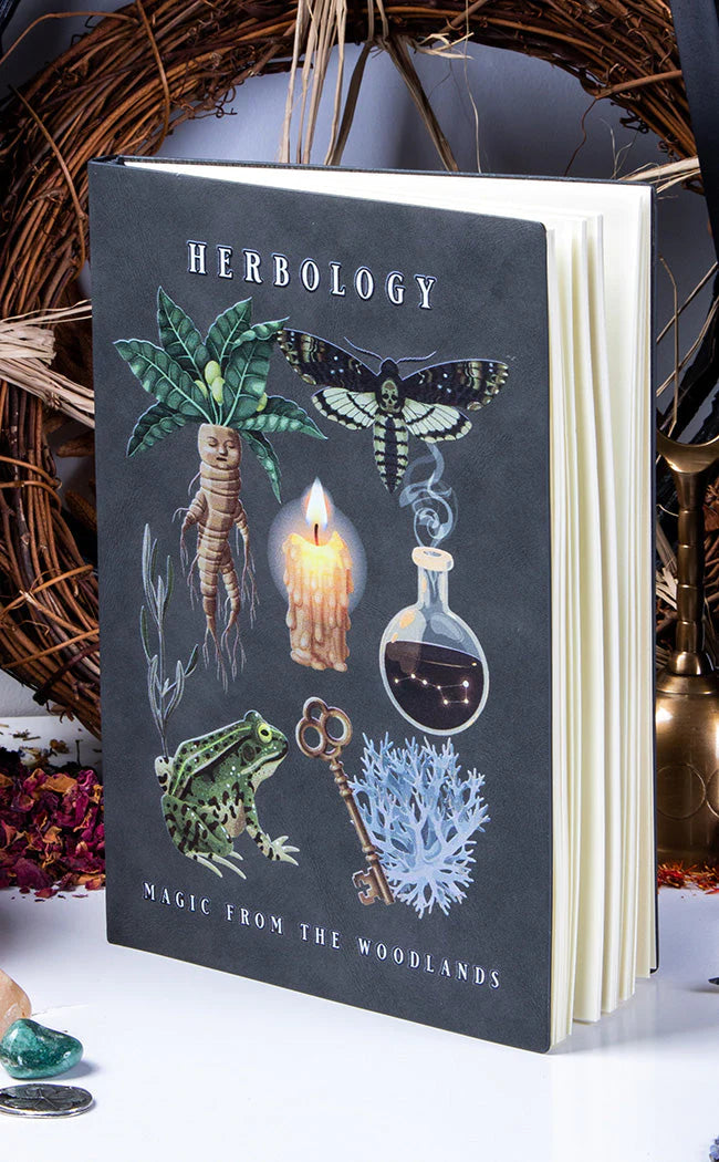 HERBOLOGY - soft velvet notebook