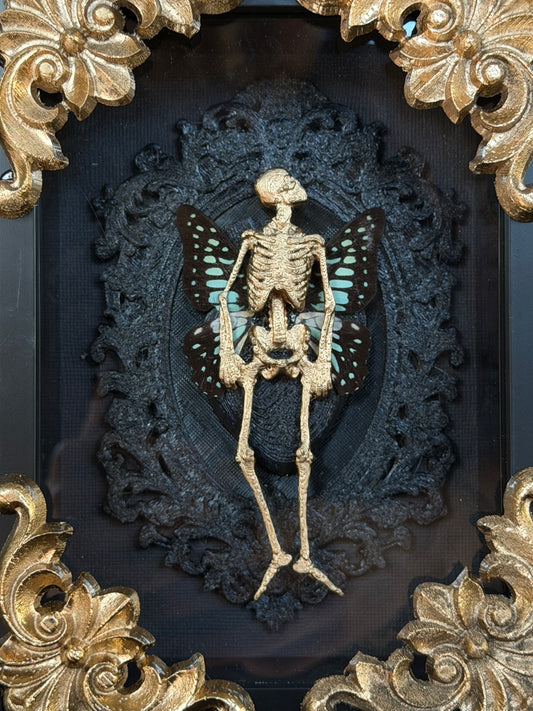 GOLDEN CHILD FAIRY - Mother of Hades Dead Fairy Frame