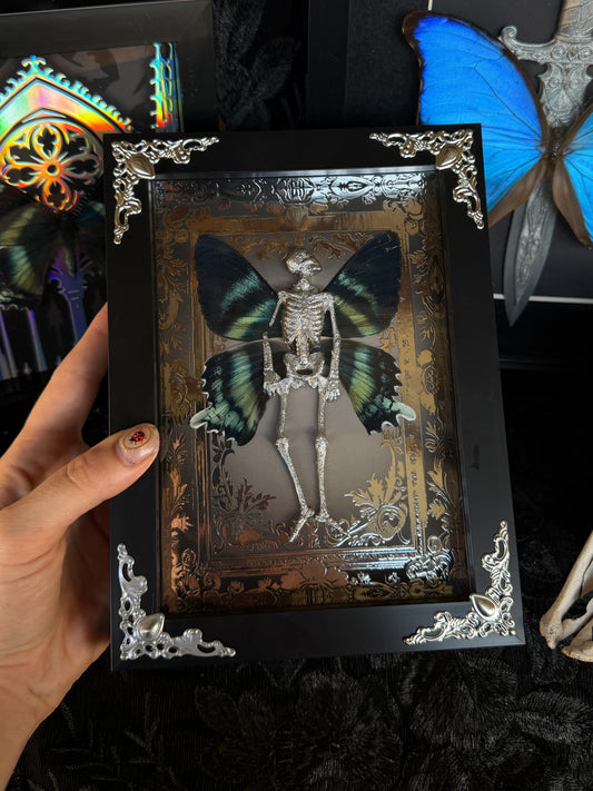 TINKA TEAL FAIRY - Mother of Hades Dead Fairy Frame