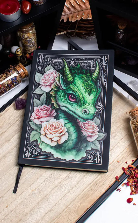 GRIFFIN DRAGON - soft velvet notebook