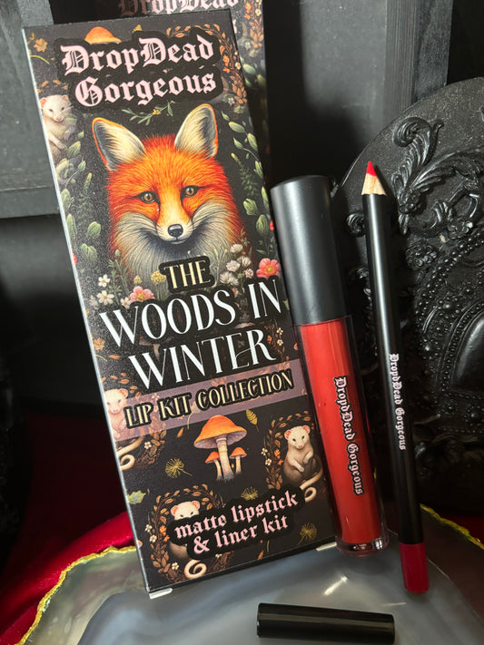 BIG BAD WOLF - liquid lip and liner kit