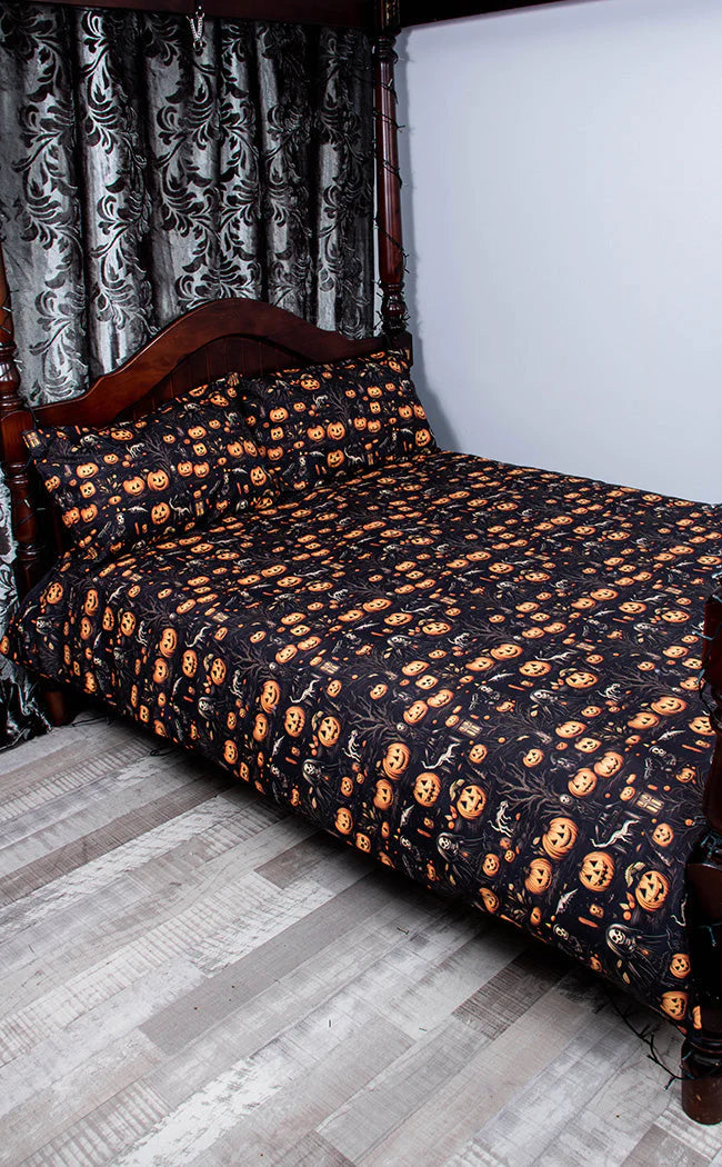 HALLOWEENTOWN Quilt Cover Set & Pillowcases