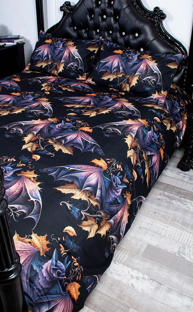 FALLEN BAT Quilt Cover Set & Pillowcases