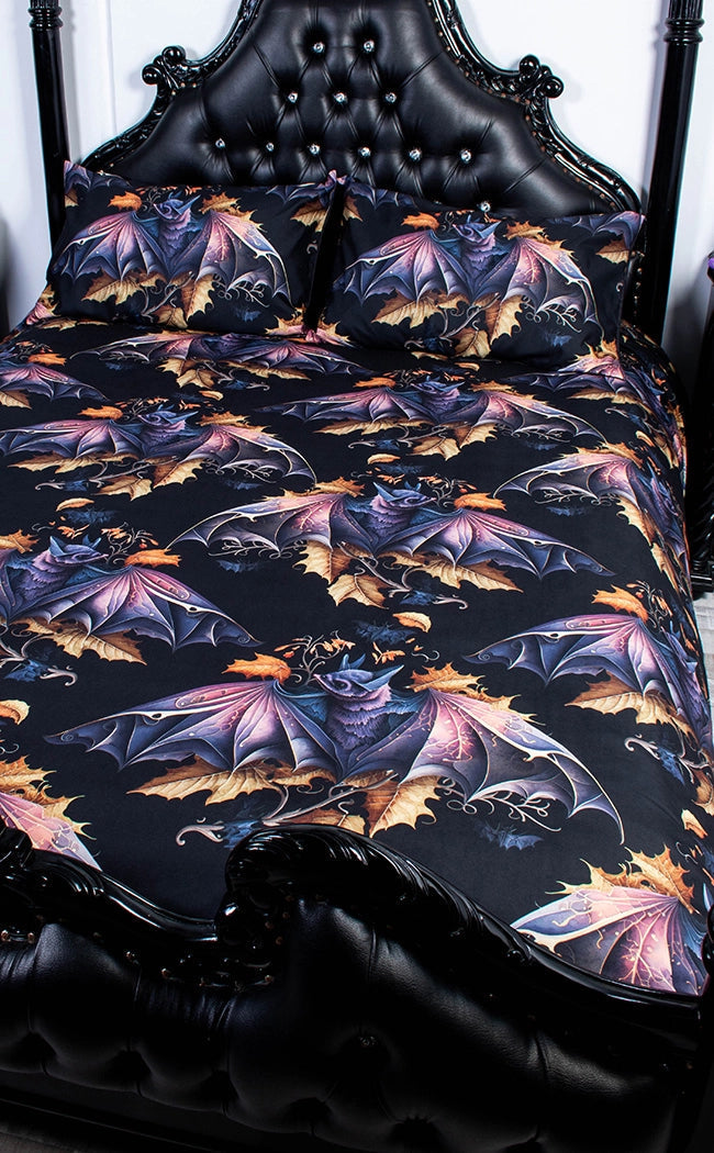 FALLEN BAT Quilt Cover Set & Pillowcases