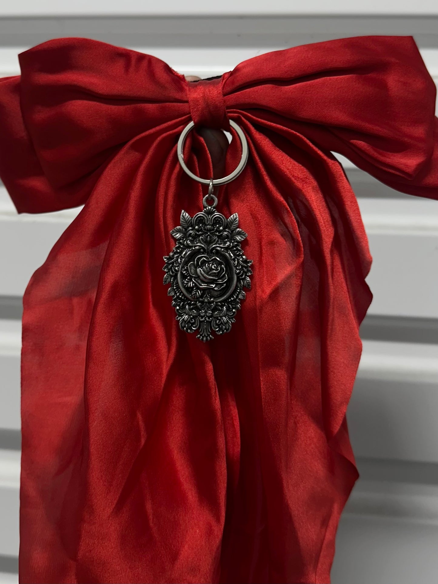 ETERNAL ROSE -  Mother of Hades NIGHT GARDEN Hair Bow