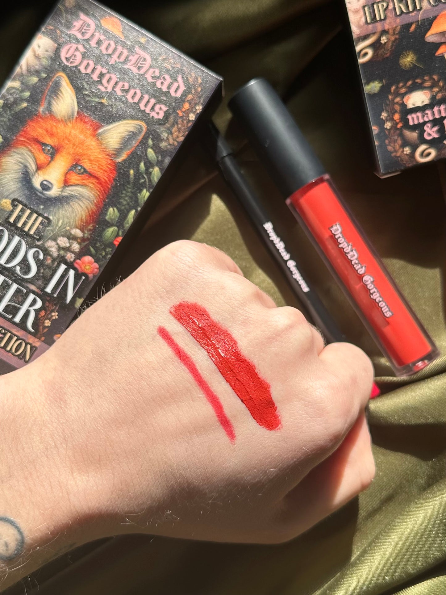 BIG BAD WOLF - liquid lip and liner kit