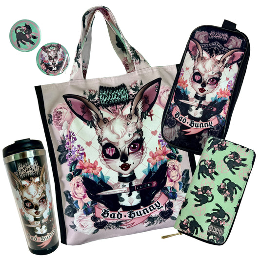 BAD BUNNY - Rose Demon Showbag Bundle