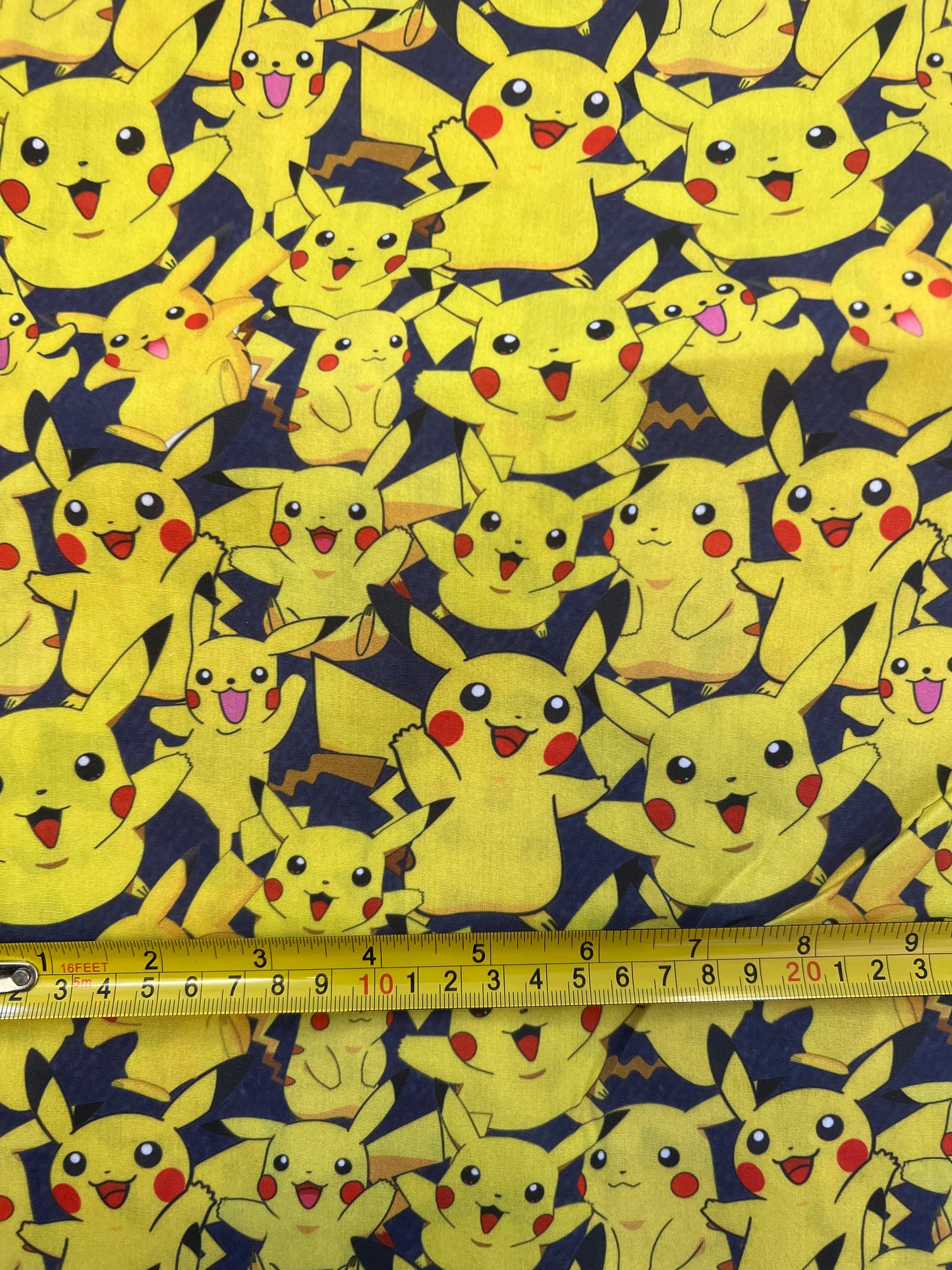 PIKACHU PARTY  - Polycotton Fabric from Japan