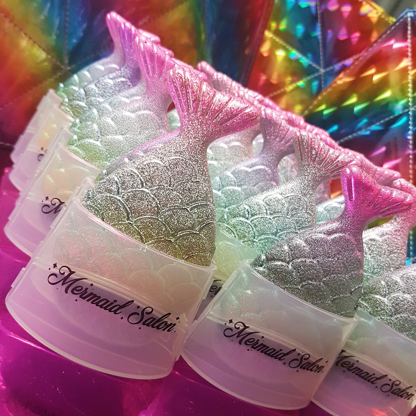 THE ORIGINAL CHUBBY MERMAID BRUSH - Rainbow