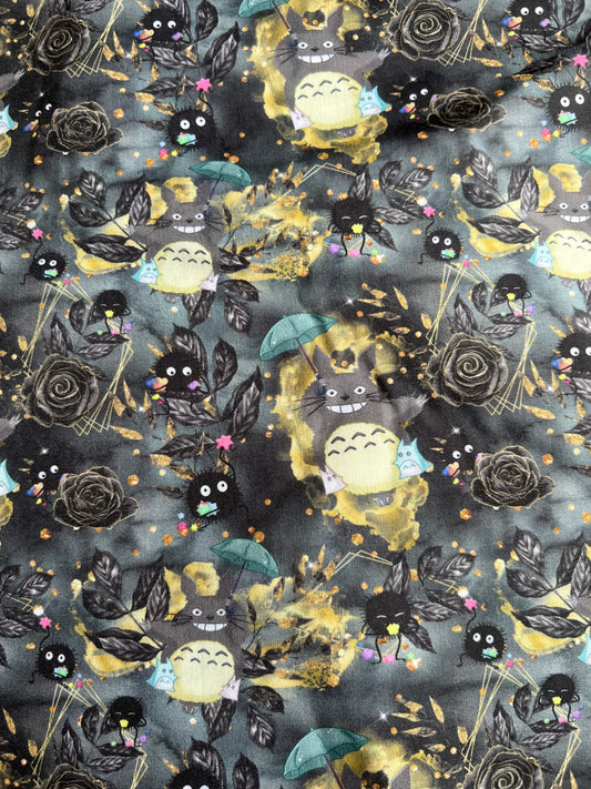 TOTORO - Polycotton Fabric from Japan