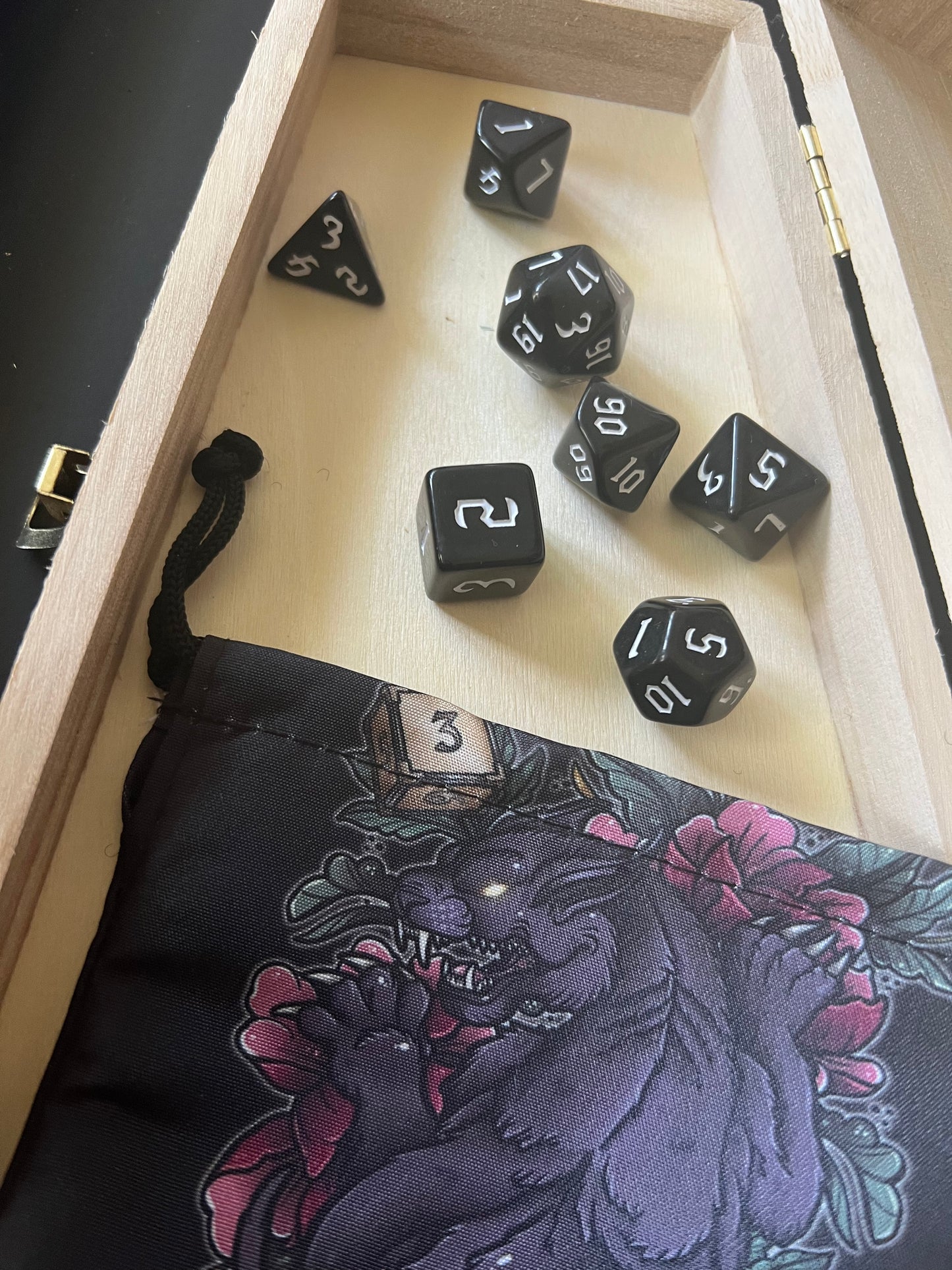 NUMBERS OF THE BEAST - Table top gaming dice set