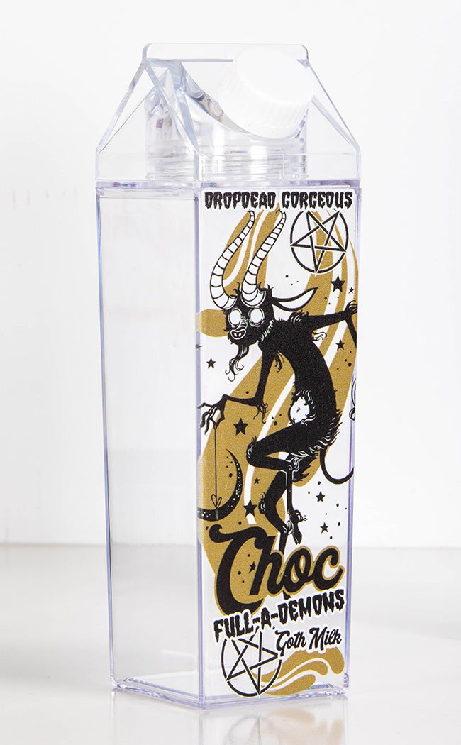 CHOC FULLA DEMONS Milk Carton Bottle