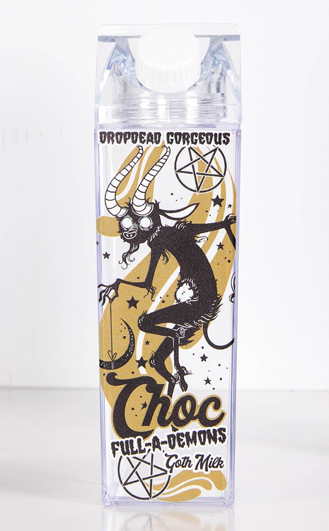 CHOC FULLA DEMONS Milk Carton Bottle