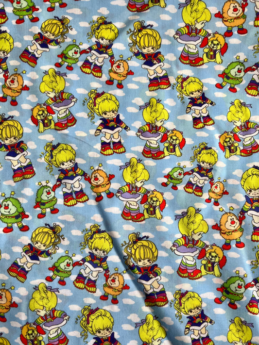 RAINBOW BRITE - Retro Polycotton Fabric