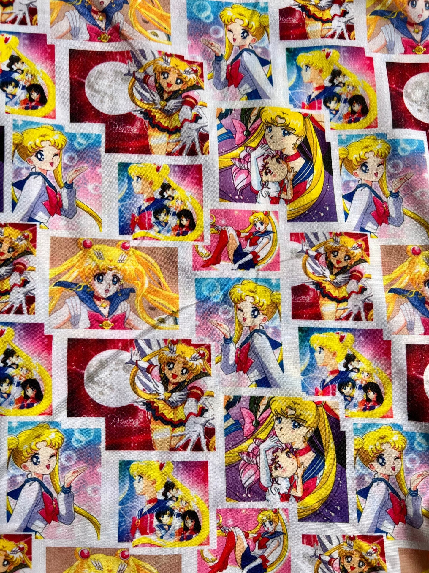 SAILOR SCOUTS - Polycotton Fabric from Japan