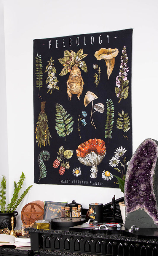 HERBOLOGY - Wall hanging Tapestry