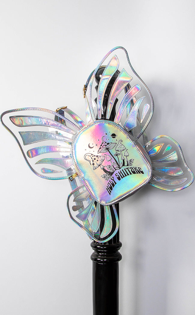 HOLY SHIITAKE - Holo Butterfly Backpack