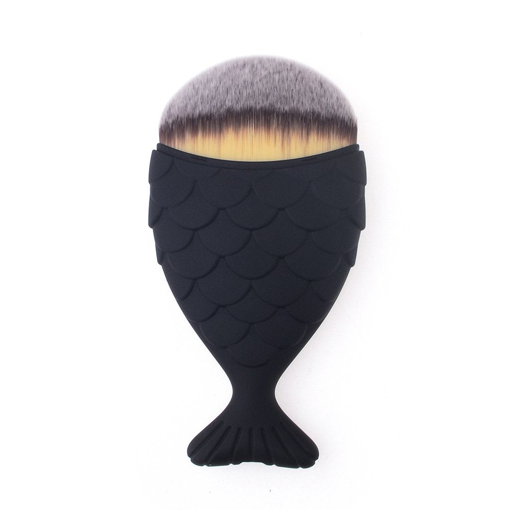 THE ORIGINAL CHUBBY MERMAID BRUSH - Matte Black