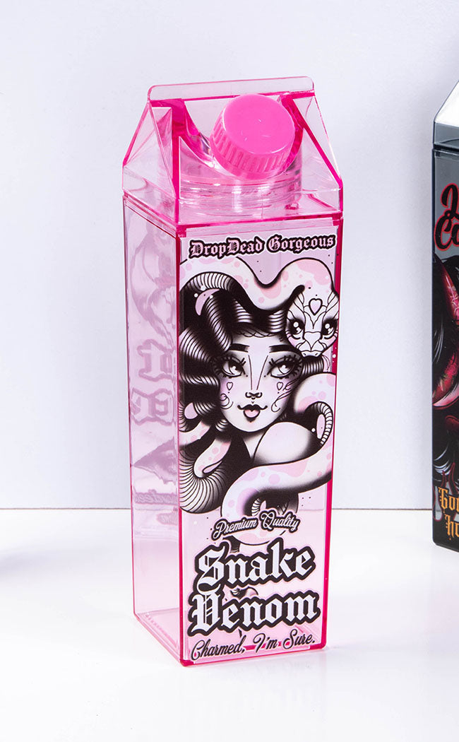 SNAKE VENOM Milk Carton Bottle